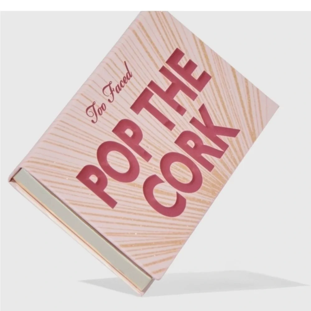 Too Faced Pop The Cork Makeup Set LIMITED EDITION with full size lip plump